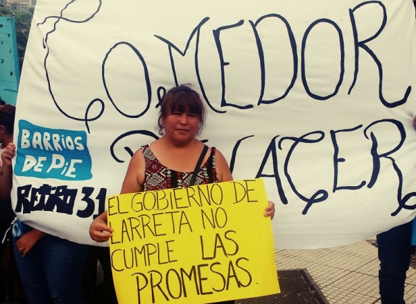 Protesta De Barrios De Pie Por Faltante En Los Comedores “el Gobierno De La Ciudad No Cumplió